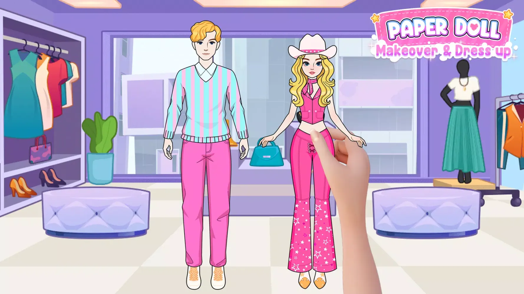 Paper Doll Makeover & Dress Up Screenshots