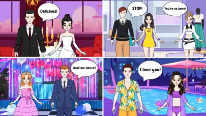 Capturas de tela do Paper Doll Makeover & Dress Up