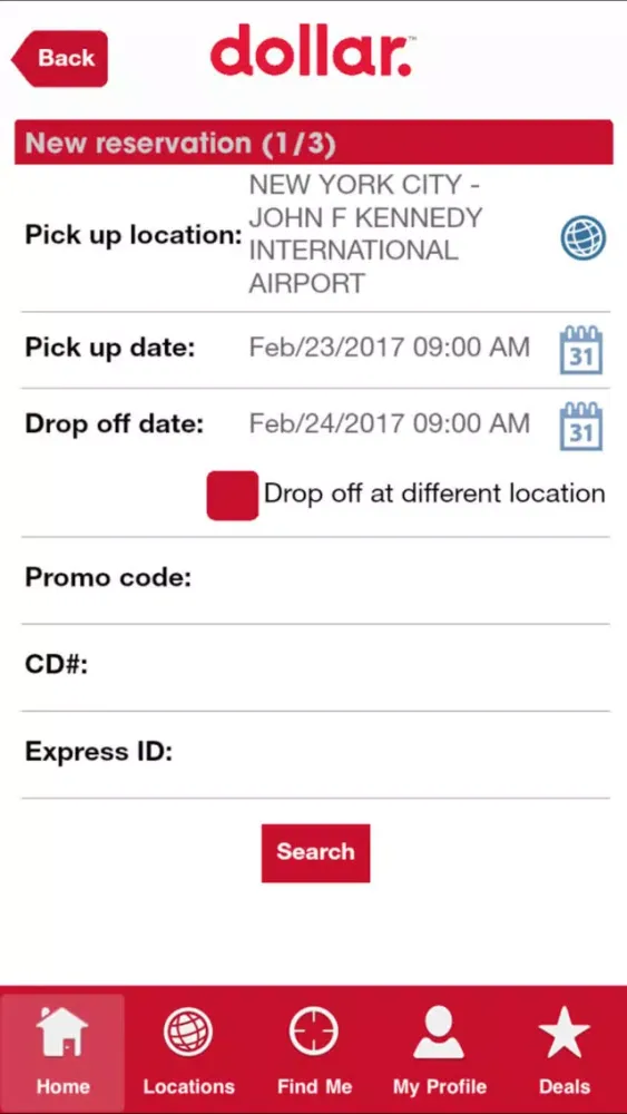 Captures d'écran de Dollar Mobile