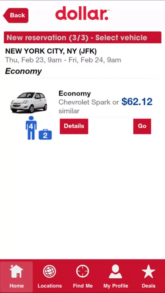 Captures d'écran de Dollar Mobile