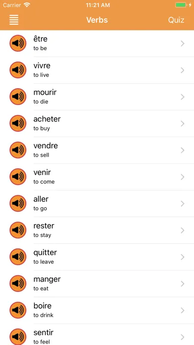 Capturas de tela do iSabi™ French+
