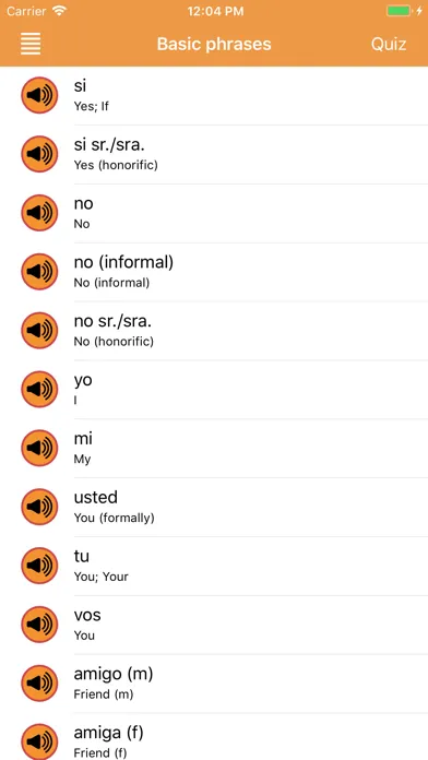 iSabi™ Spanish+ 스크린샷