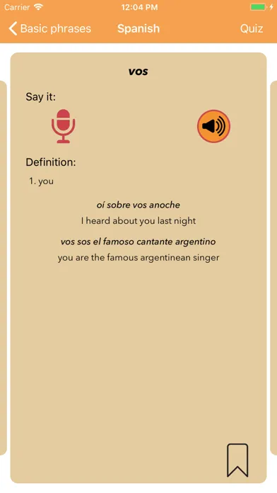 iSabi™ Spanish+ 스크린샷