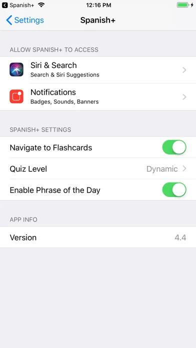 iSabi™ Spanish+ 스크린샷