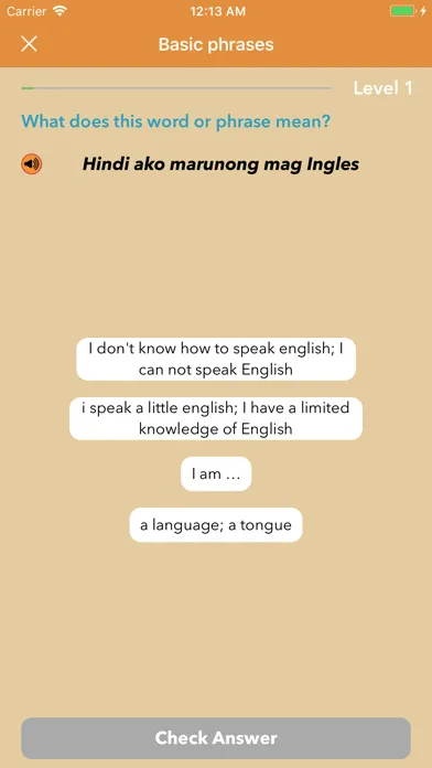 iSabi™ Tagalog+ スクリーンショット