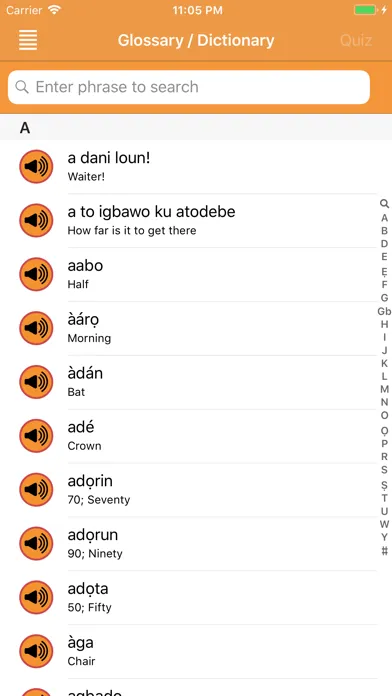 iSabi™ Yoruba+ Screenshots