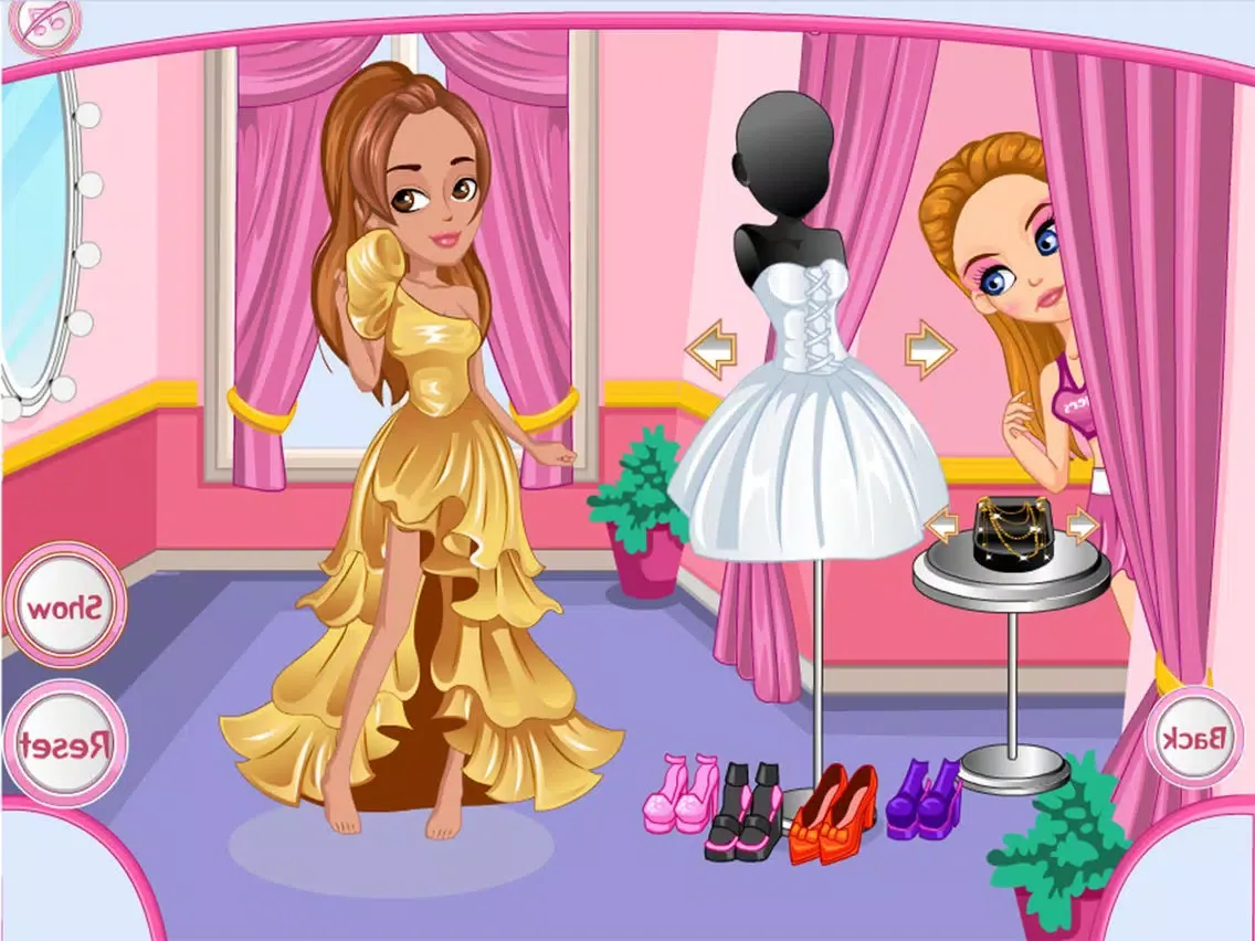 Doll Princess Salon Fashion Superstar DressUp Game iPad  Screenshots