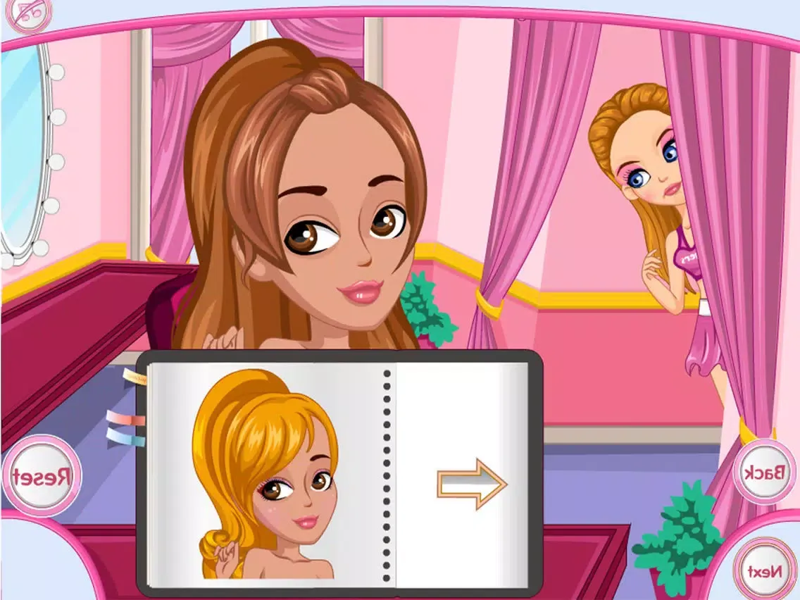 Doll Princess Salon Fashion Superstar DressUp Game iPad  Screenshots