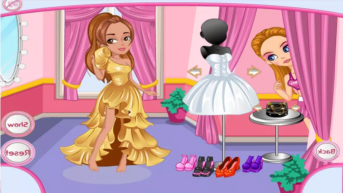 Doll Princess Salon Fashion Superstar DressUp Game Screenshots