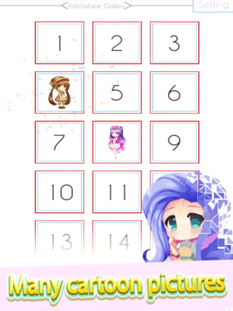 Surprise Dolls Poly Art iPad  سکرین شاٹس