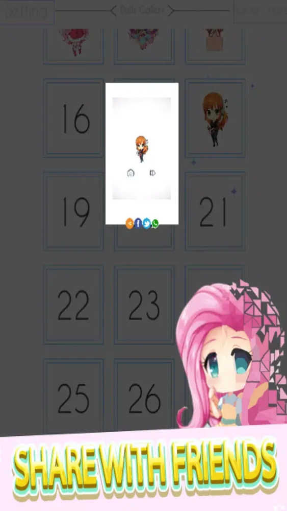Surprise Dolls Poly Art سکرین شاٹس