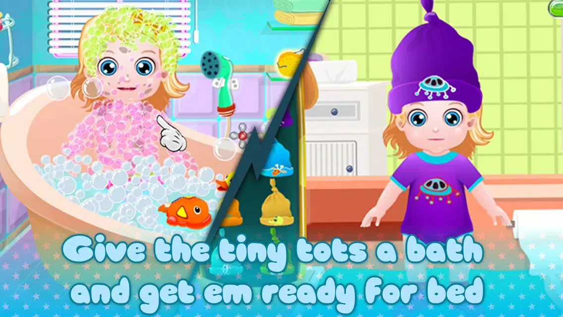 Get Me To Sleep - Sleep Time Baby Bed Game سکرین شاٹس