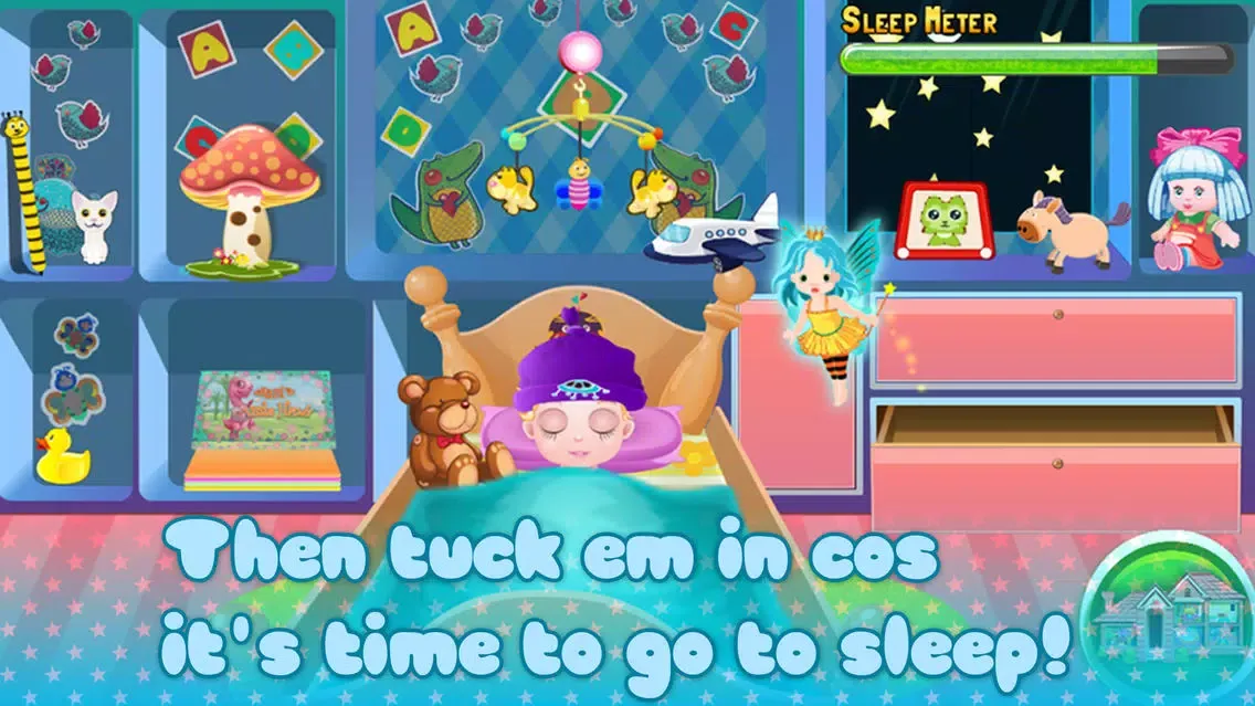 Get Me To Sleep - Sleep Time Baby Bed Game سکرین شاٹس