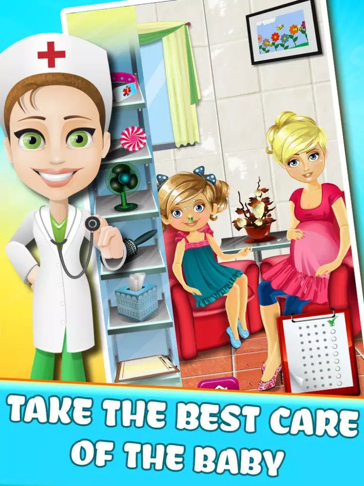 Mommy's Little Hospital Helper iPad  Screenshots