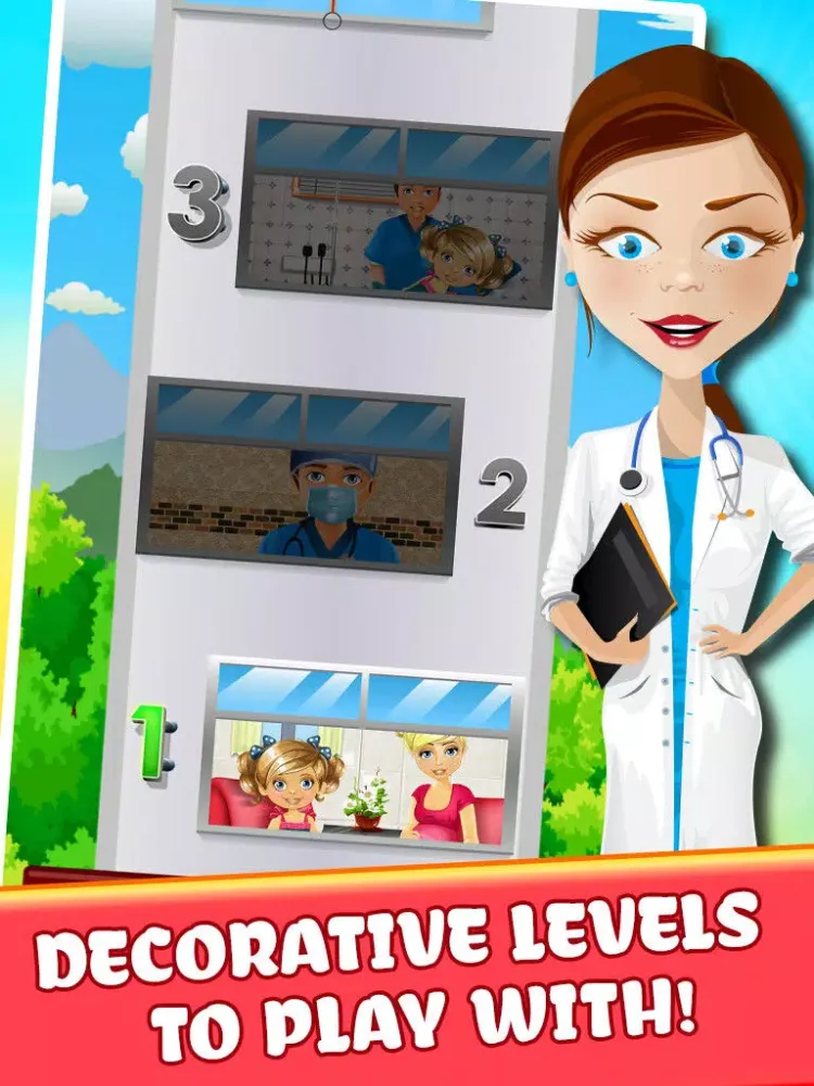 Mommy's Little Hospital Helper iPad  Screenshots