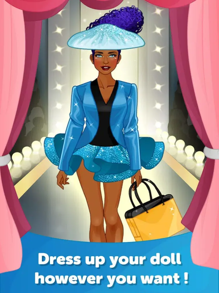 تصاویر Runway Dress Up-Fun Doll Makeover Game iPad 