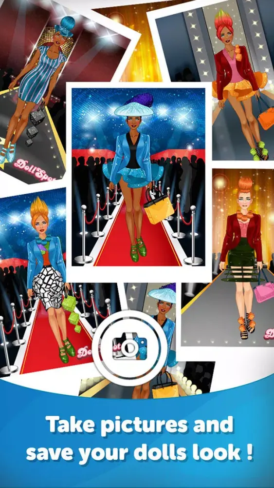 تصاویر Runway Dress Up-Fun Doll Makeover Game