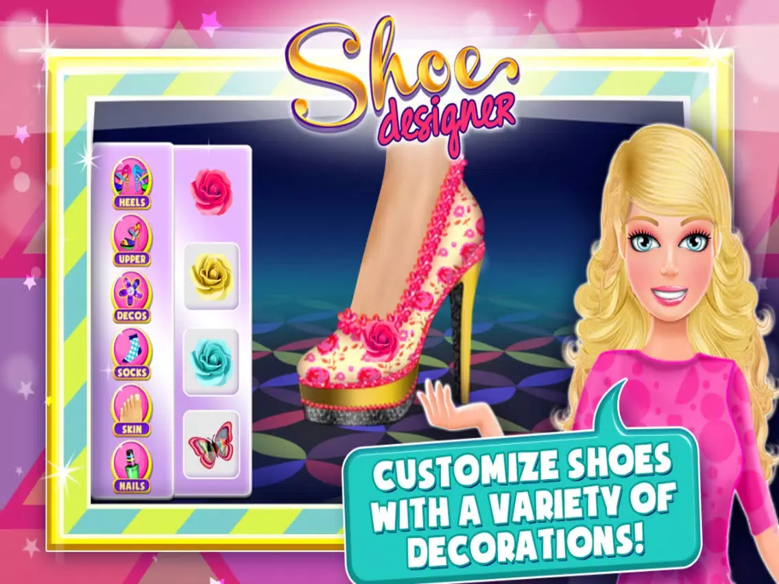 Tangkapan layar Surprise Dolls: Shoe Maker iPad 