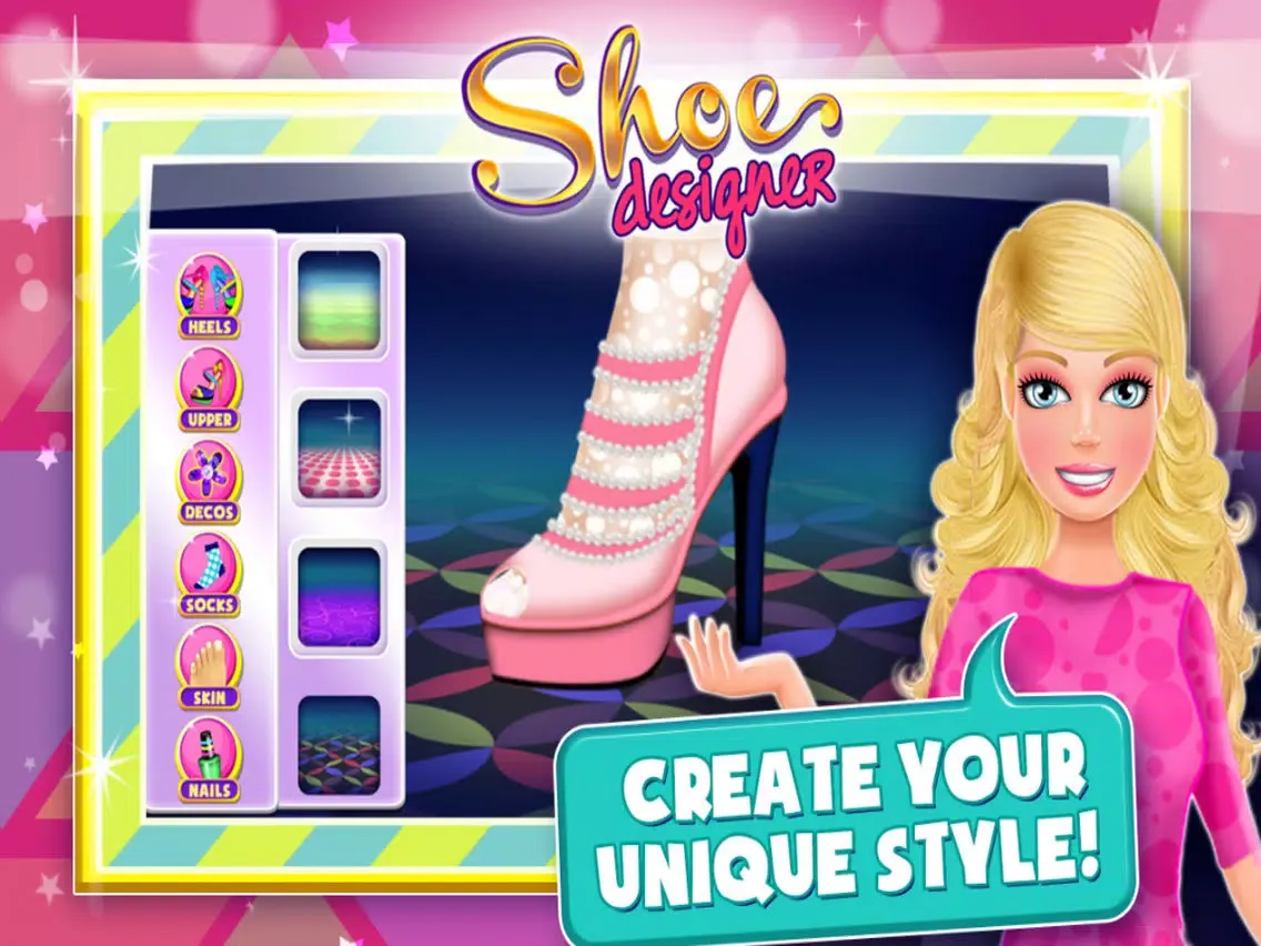 Tangkapan layar Surprise Dolls: Shoe Maker iPad 
