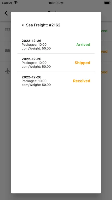 Everlast Shipping Ekran Görüntüleri