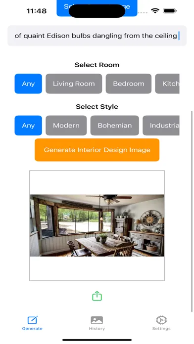 Capturas de pantalla de AI Interior Design & Home AI