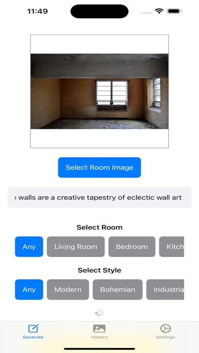Capturas de pantalla de AI Interior Design & Home AI