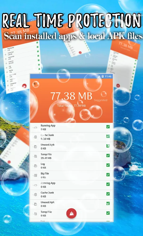 Zrzuty ekranu Antivirus Cleaner - Virus Security