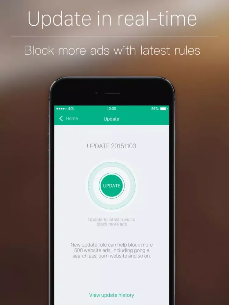 Tangkapan layar Umbra Pro - Ad Blocker for Safari Browser, Best Content & Ads Block Extension iPad 