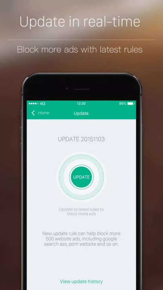 Tangkapan layar Umbra Pro - Ad Blocker for Safari Browser, Best Content & Ads Block Extension