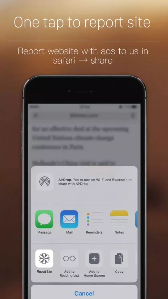 Tangkapan layar Umbra Pro - Ad Blocker for Safari Browser, Best Content & Ads Block Extension