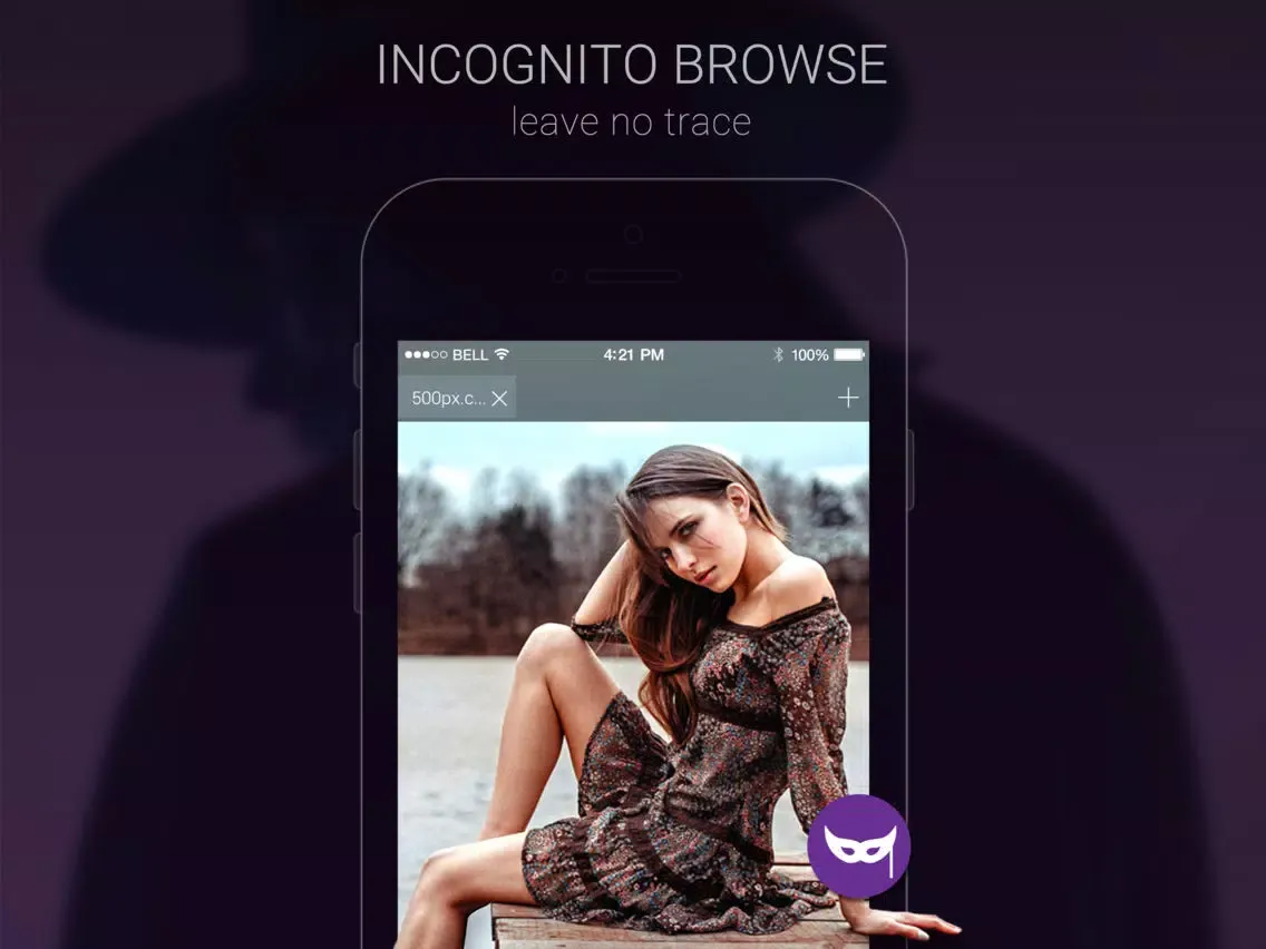 Dolphin Zero Incognito Browser -Mini Web Explorer iPad  Ekran Görüntüleri