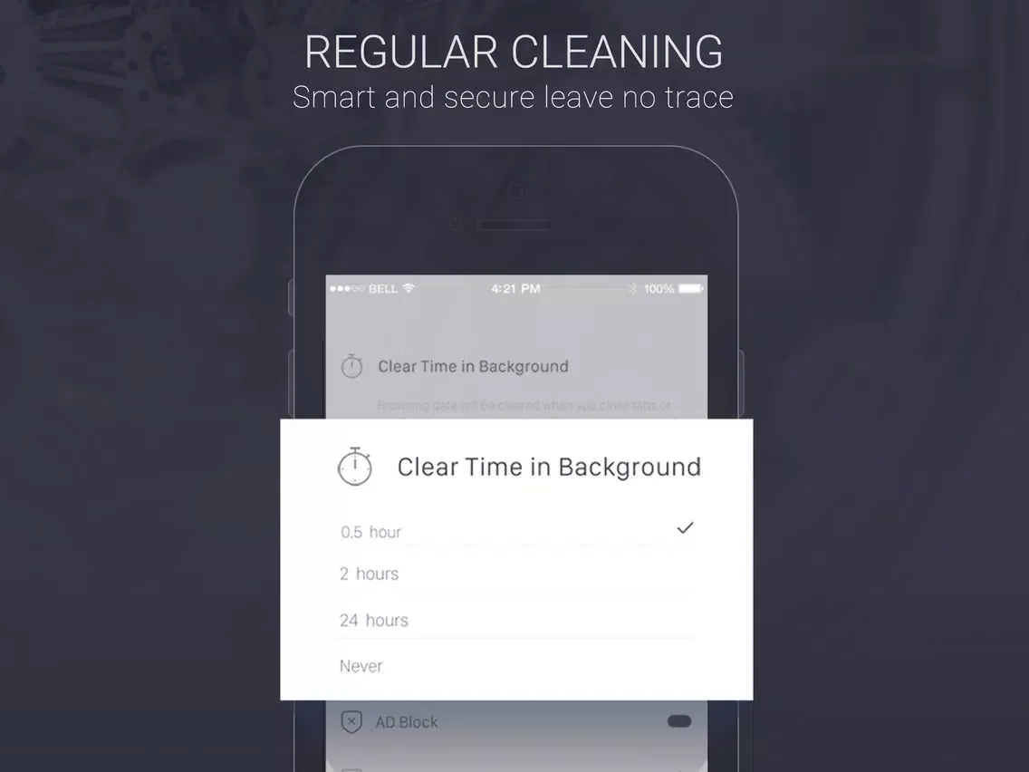 Dolphin Zero Incognito Browser -Mini Web Explorer iPad  Ekran Görüntüleri