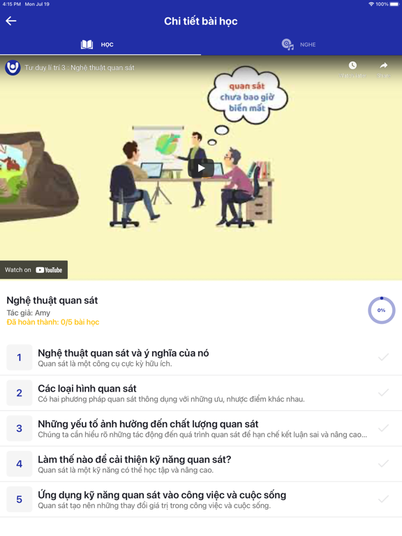 Tangkapan layar 365 Ngày Phát Triển Bản Thân iPad 