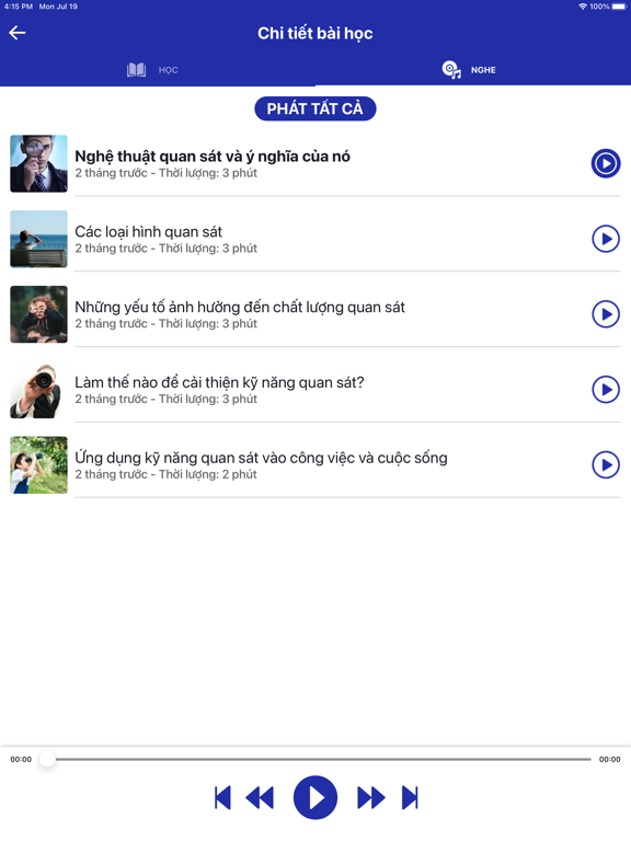Tangkapan layar 365 Ngày Phát Triển Bản Thân iPad 
