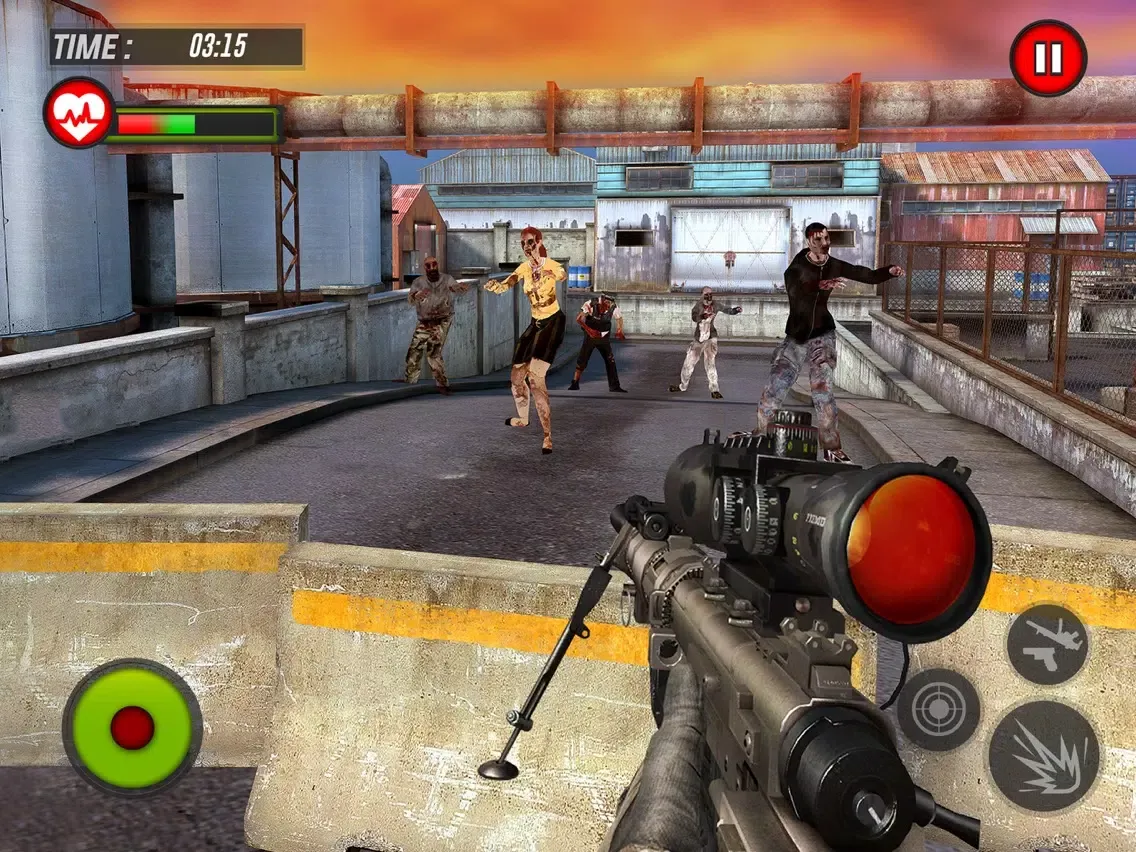 Ultimate Zombie Shooting War iPad  스크린샷