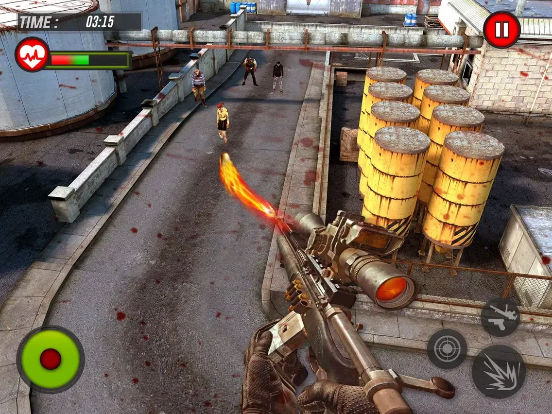 Ultimate Zombie Shooting War iPad  스크린샷