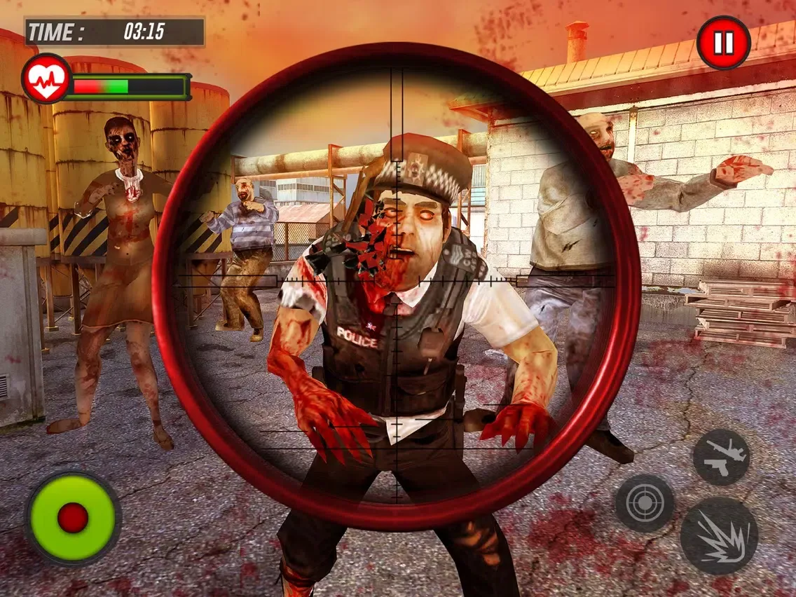 Ultimate Zombie Shooting War iPad  스크린샷