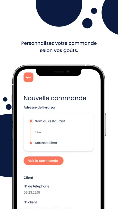 Ảnh chụp màn hình của Dolphin'Deliv Professionels