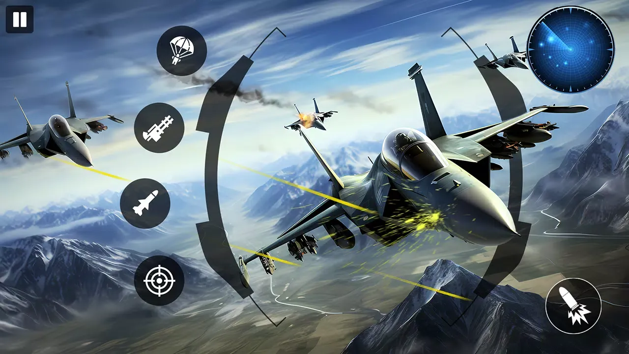 Ace Fighter: Warplanes Game سکرین شاٹس