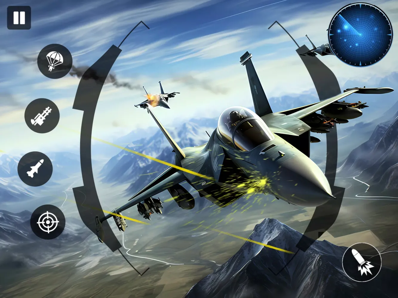 Ace Fighter: Warplanes Game سکرین شاٹس