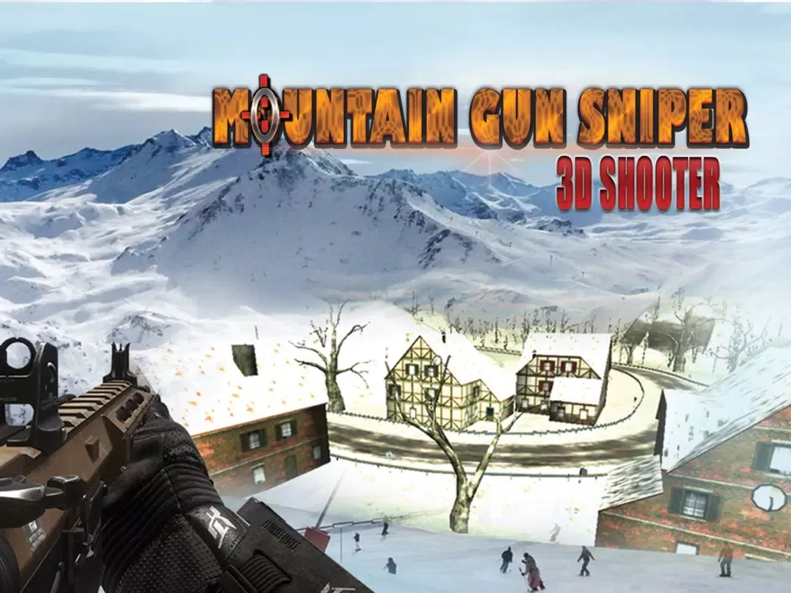 Mountain Gun Sniper 3D Shooter iPad 应用截图