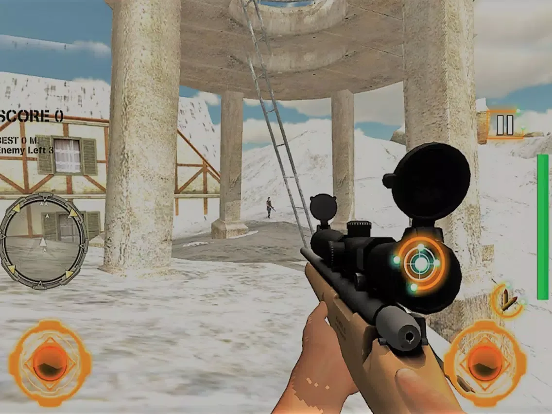Mountain Gun Sniper 3D Shooter iPad 应用截图