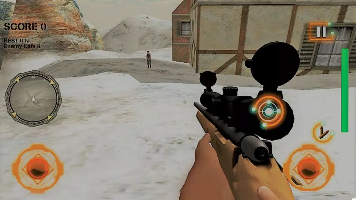 Mountain Gun Sniper 3D Shooter应用截图
