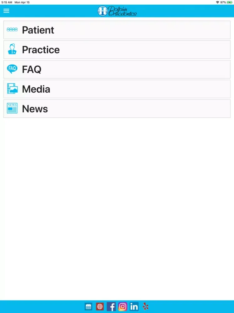 Tangkapan skrin My Orthodontist iPad 