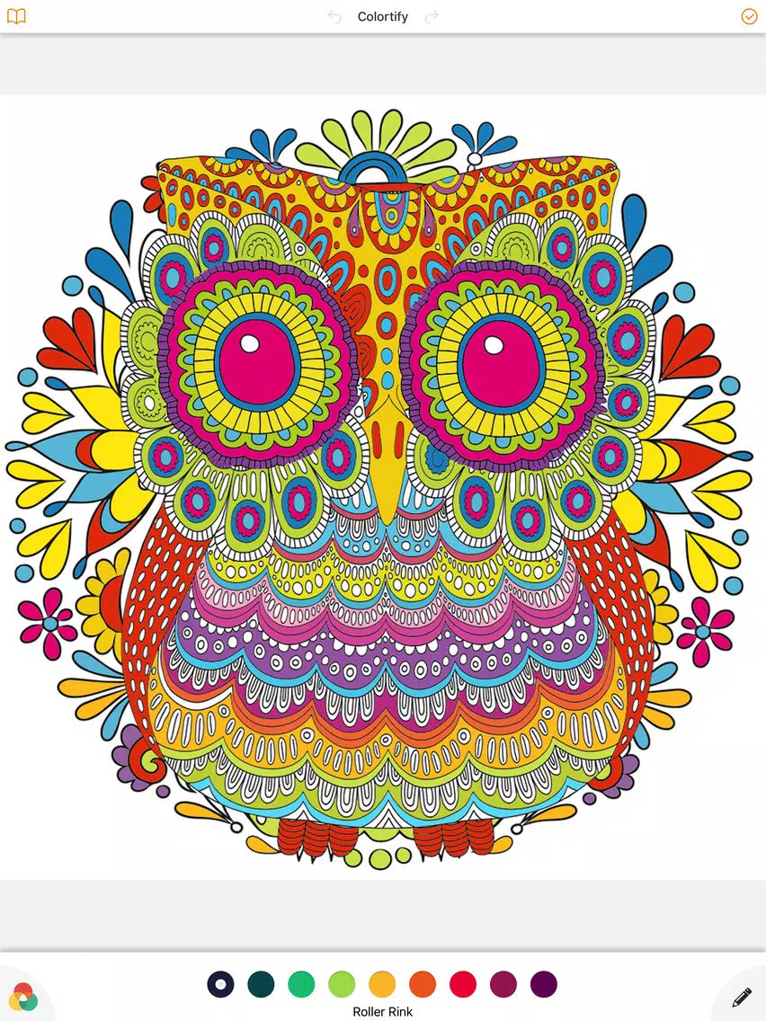 Tangkapan skrin Colortify iPad 