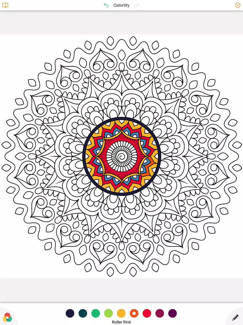 Tangkapan skrin Colortify iPad 