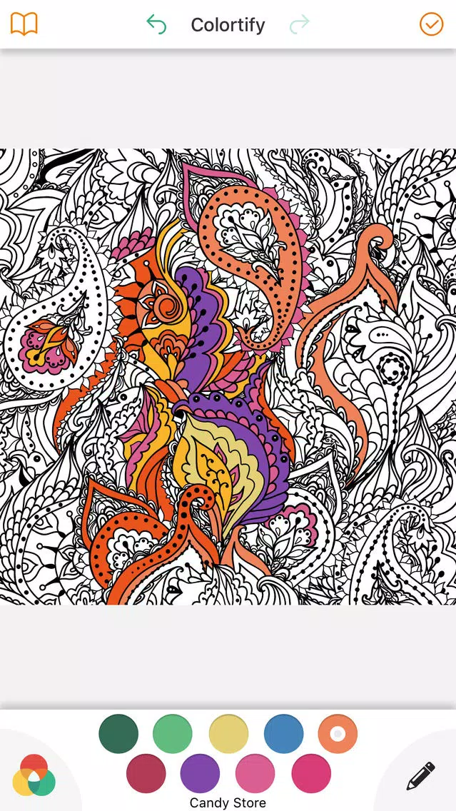 Tangkapan skrin Colortify