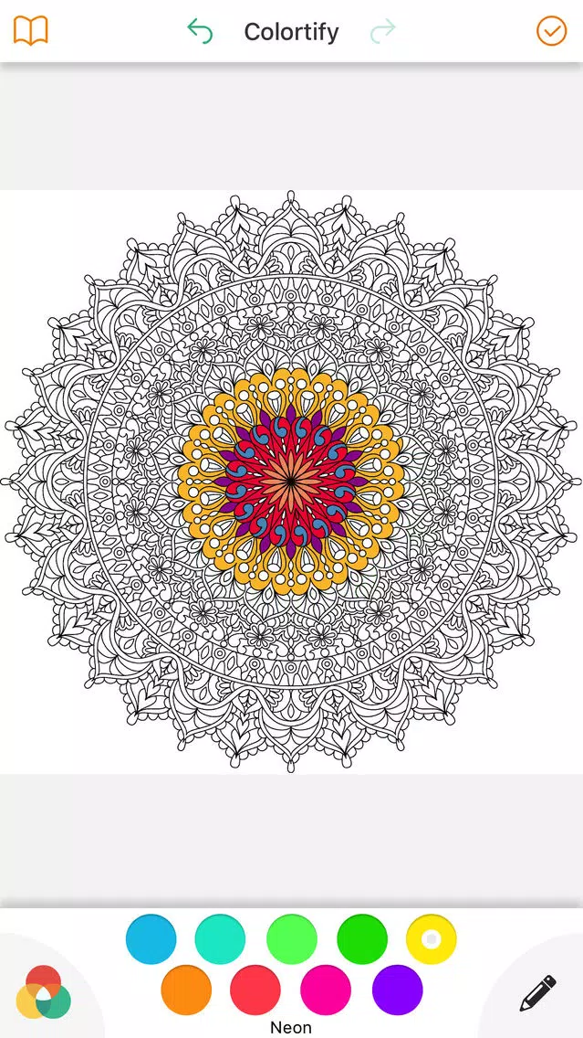 Tangkapan skrin Colortify
