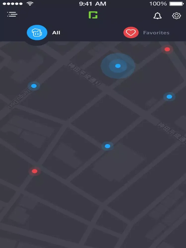 Glimpse Bar Finder iPad 应用截图