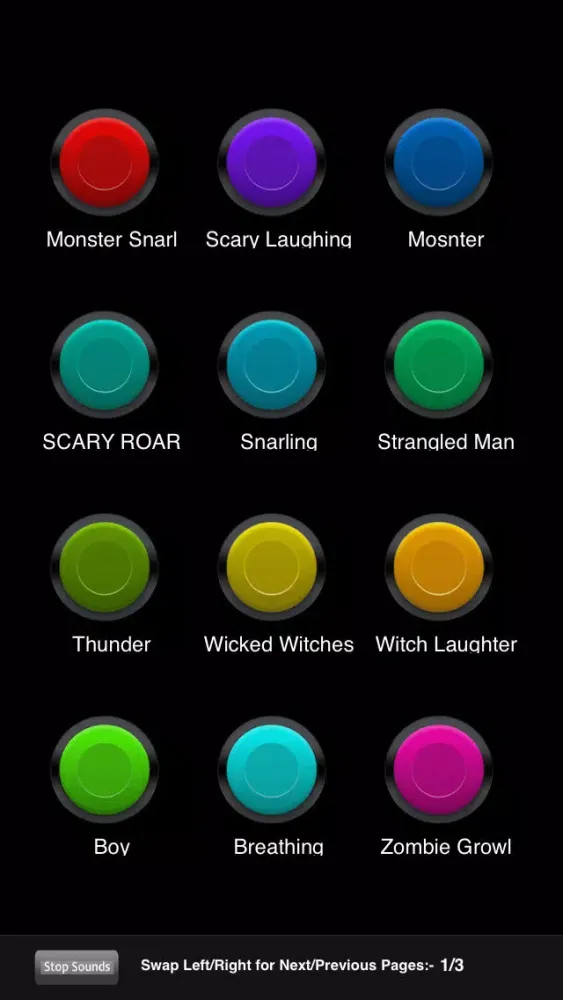Scary Halloween Sound Effects : Big Soundboard Collection Of Real Halloween Sounds Screenshots